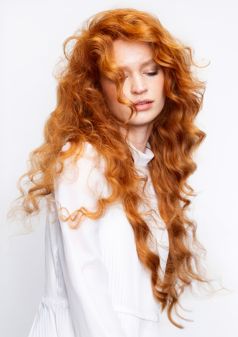 Long Copper Curls - Mark Van Westerop - Illume Collection 